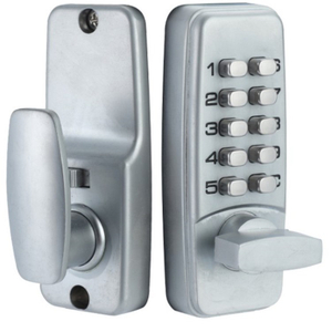 High quality and security Keyless digital combination push button security Mechanical Code wooden Door Lock